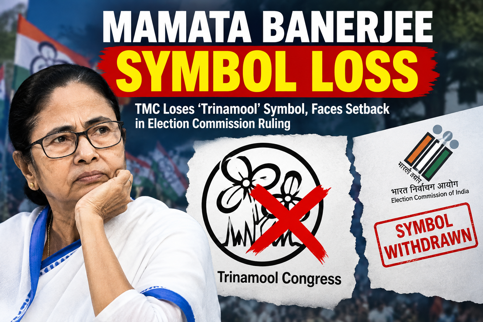Mamata Banerjee Symbol Loss: 7 Shocking Bypoll Plot Twists Exploded in Bengal Politics