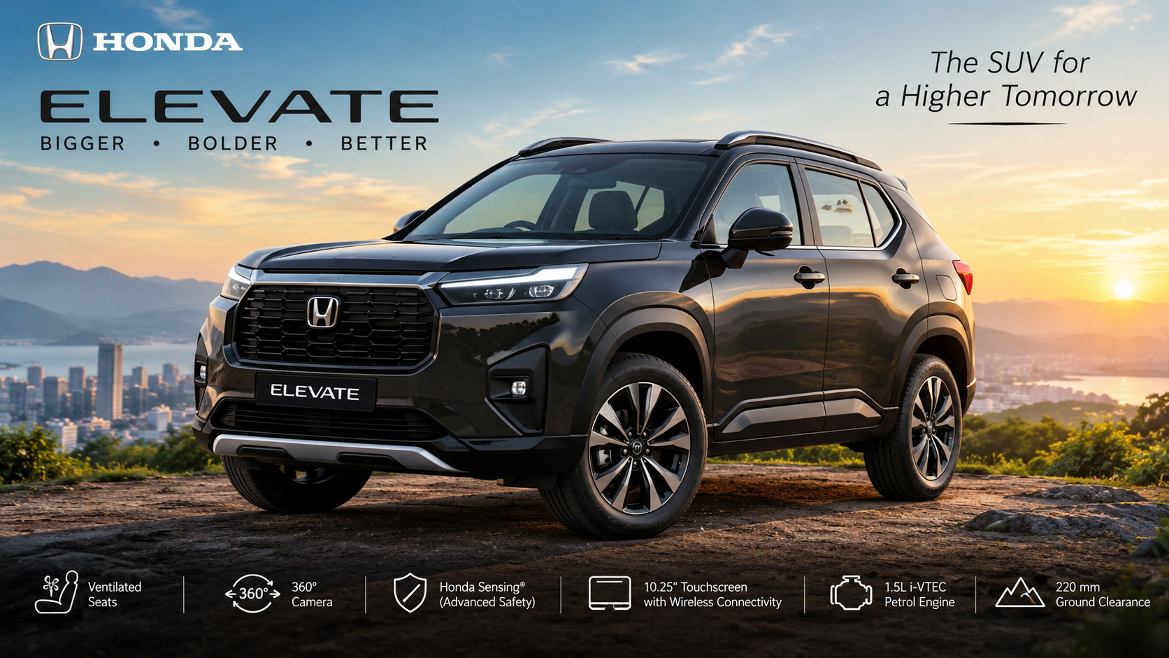 Honda Elevate Facelift: Price, Features, Specifications, Mileage and Everything You Need to Know
