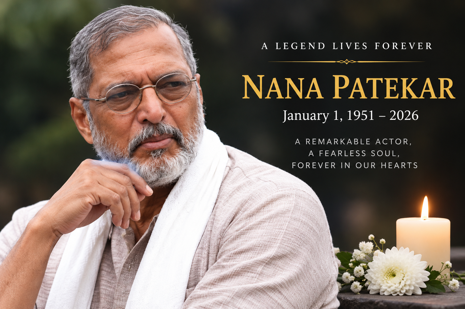 Nana Patekar Death Report: A Late-Night Message and the Final Hours of a Legendary Actor