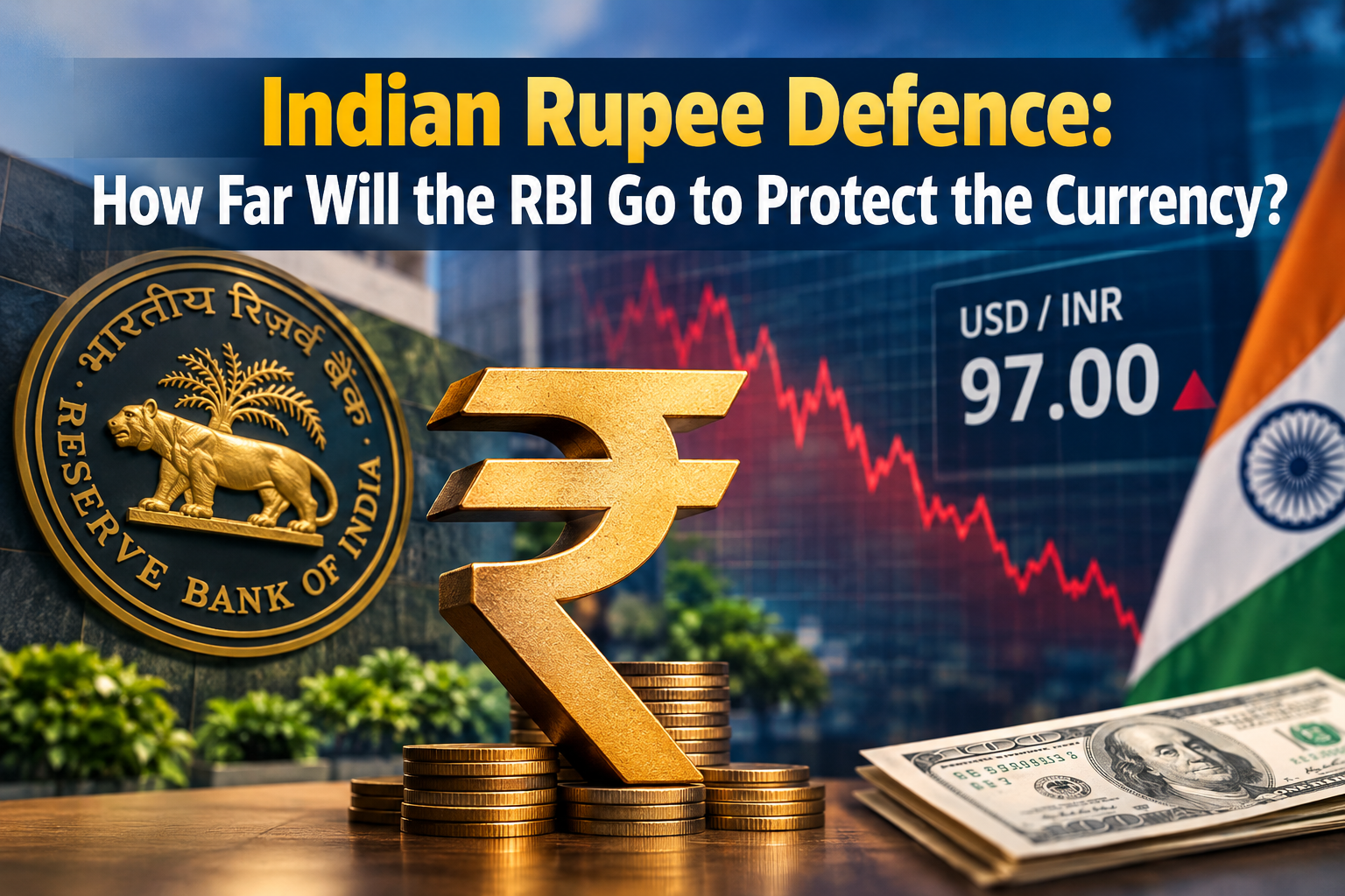 Indian Rupee Defence: How Far Will the RBI Go to Protect the Currency?
