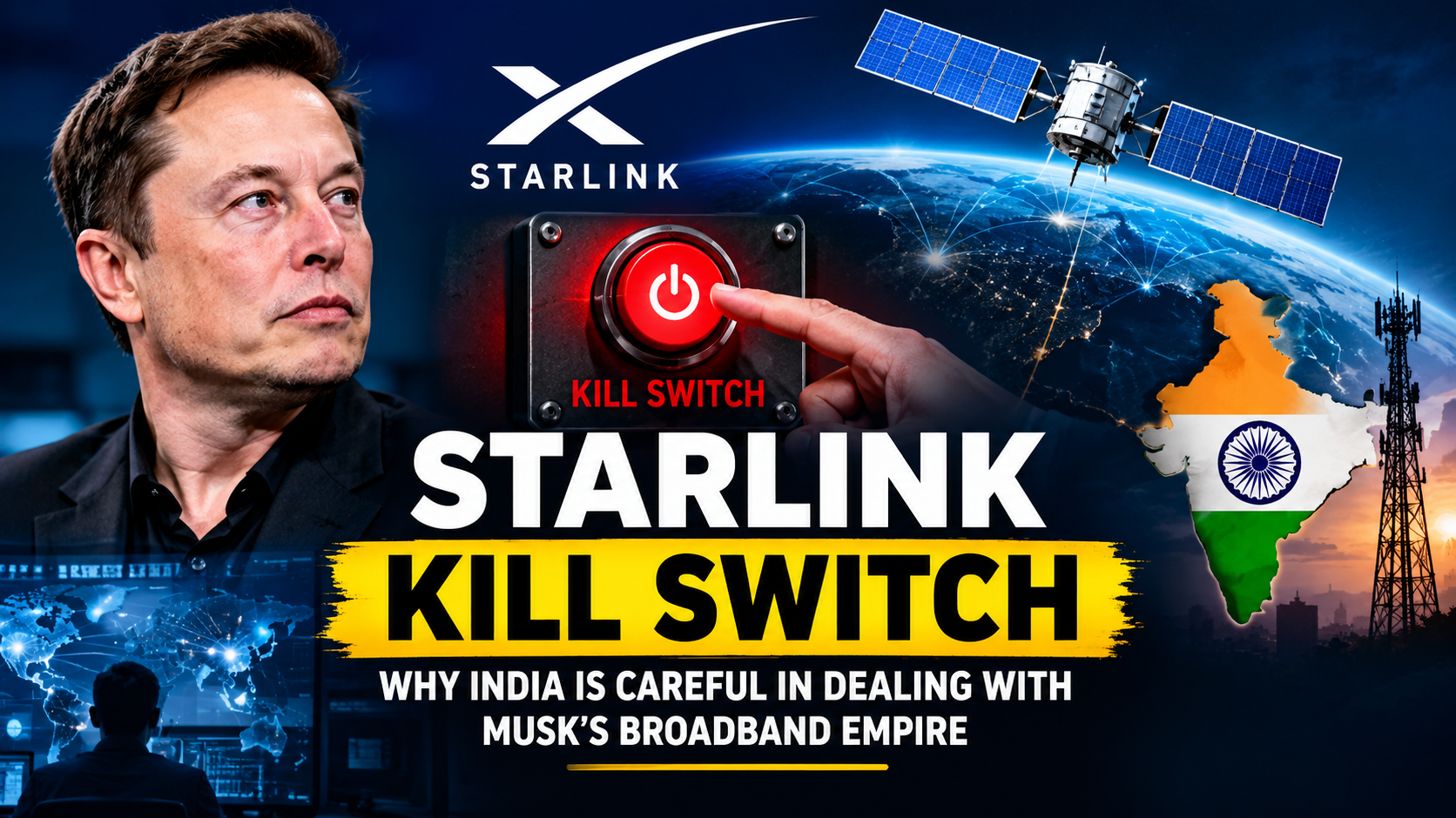 Starlink Kill Switch: 5 Dangerous Risks India Must Tackle Now