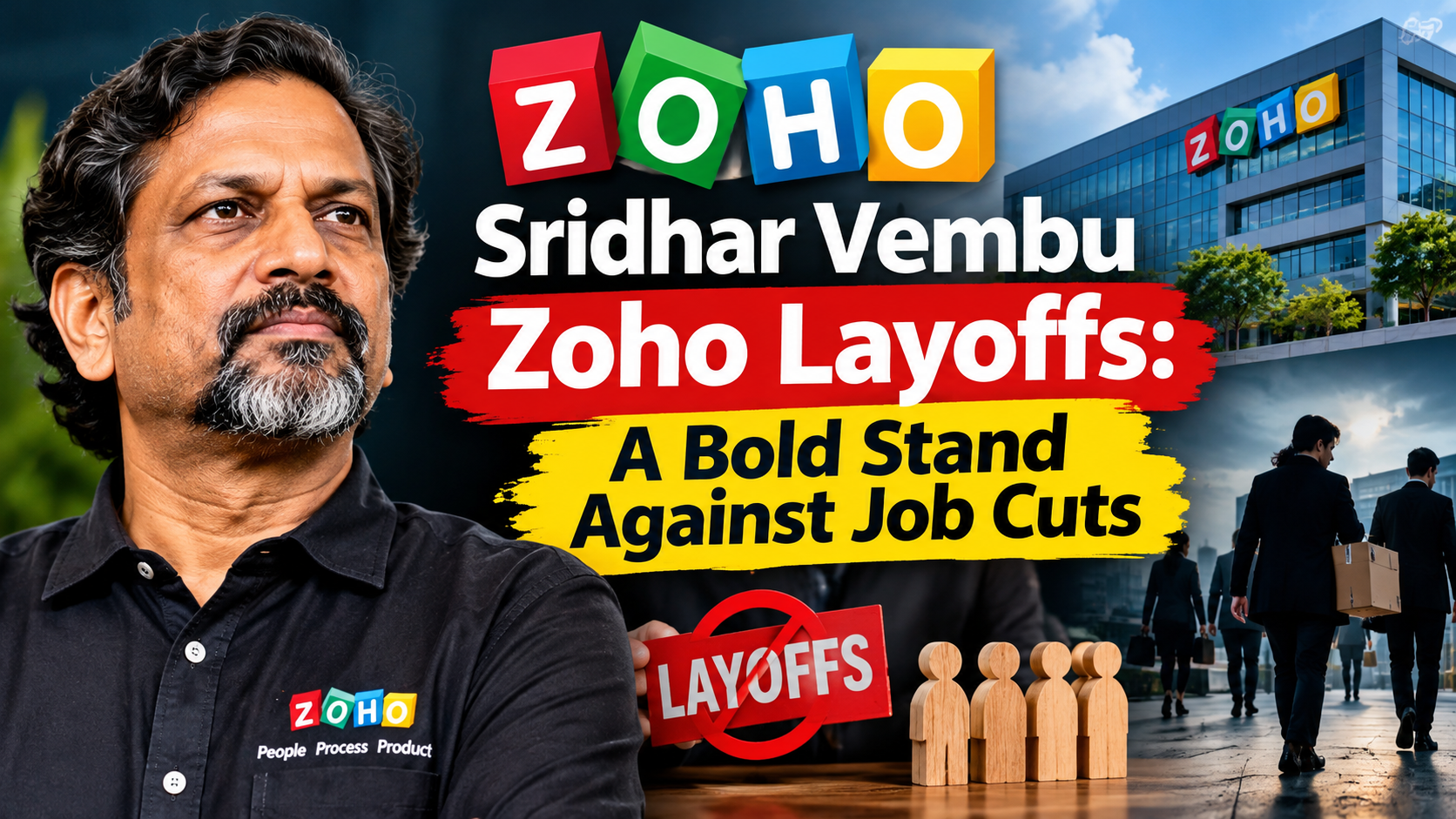 Sridhar Vembu Zoho Layoffs: A Bold Stand Against Job Cuts
